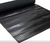 Резиновая рулонная дорожка Rubber Matting 1,2х2 м 3мм черная